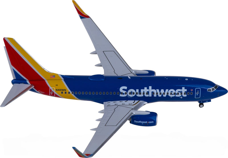 NG Models Southwest Airlines Boeing 737-700 N410WN 1:400 Diecast Model view 2