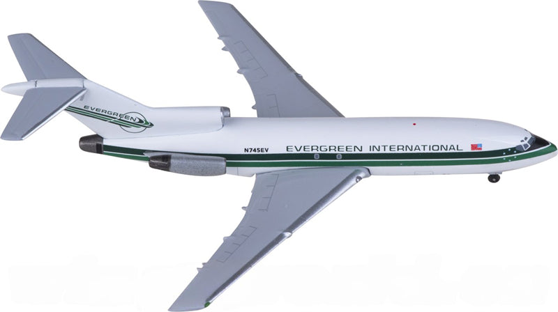 AeroClassics Evergreen Boeing 727-100C N745EV 1:400 Diecast Model view 2