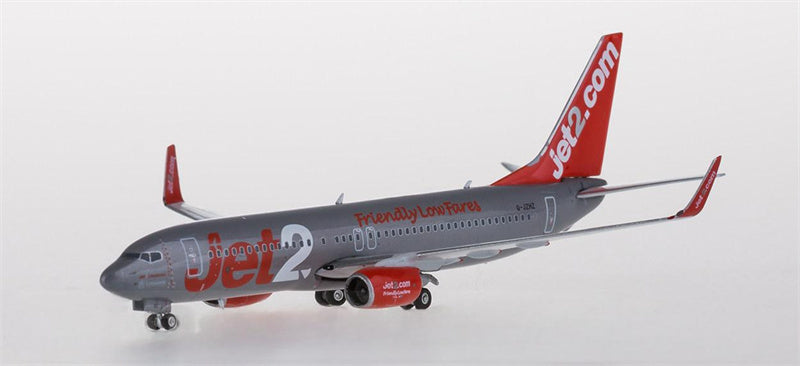 Phoenix Jet2 for Boeing 737-800 G-JZHZ 1:400 Airplane Pre-built Airliner Model Display