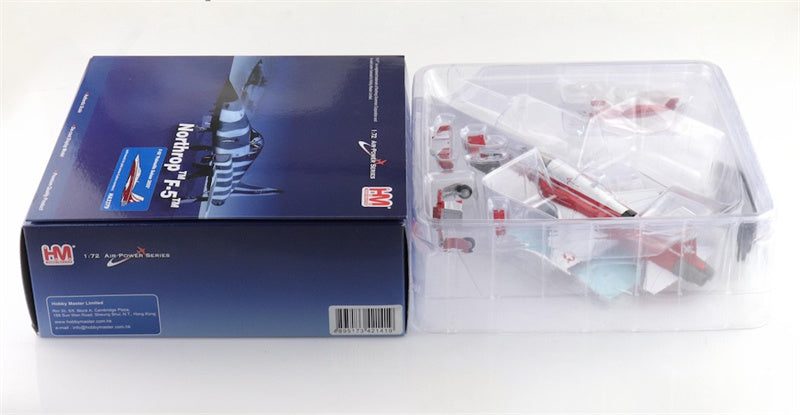 HOBBY MASTER F-5E Patrouille Suisse 2025 (with decals pilot names & plane numbers) 1:72 Aircraft Pre-built Model