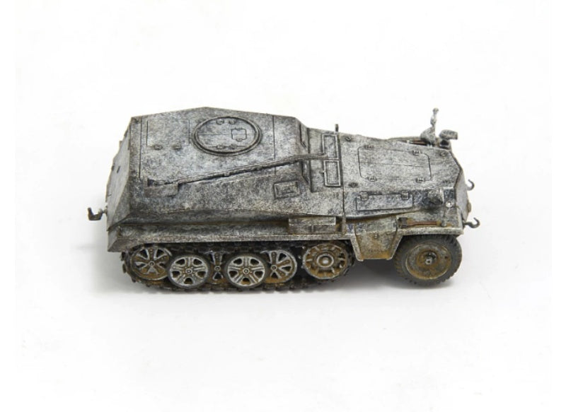 S-MODEL WWII German Sd.Kfz. 253 artillery observation vehicle with winter livery 1:72 Tank Pre-built Model