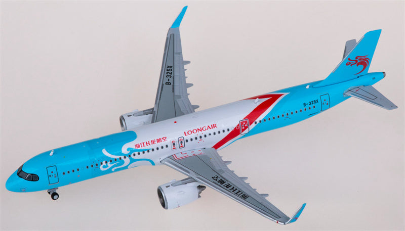 JC Wings LOONAIR for Airbus A321neo B-325X 1:400 Airplane Pre-built Airliner Model Display