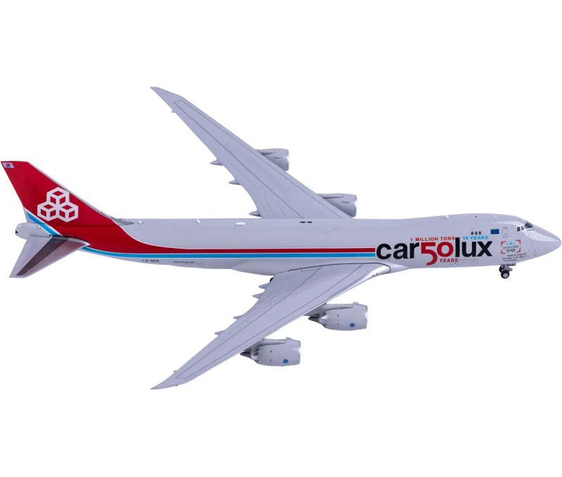 JC Wings 1:400 Cargolux Boeing 747-8F LX-VCC DIECAST Model