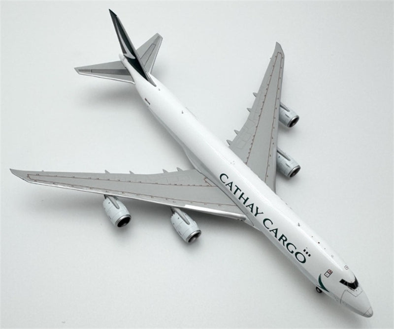 YY Wings Cathay Pacific Cargo for Boeing 747-8F B-LJN Interactive 1:400 Airplane Pre-built Airliner Model Display