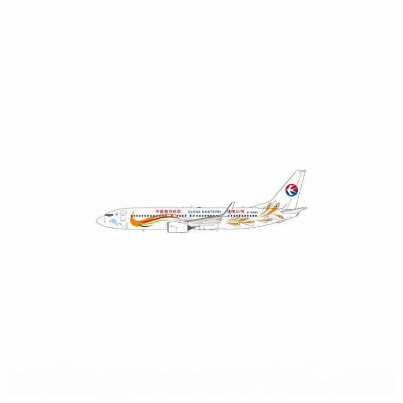 NG Models China Eastern for Boeing 737-800 B-5683 1:400 Airplane Pre-built Airliner Model Display