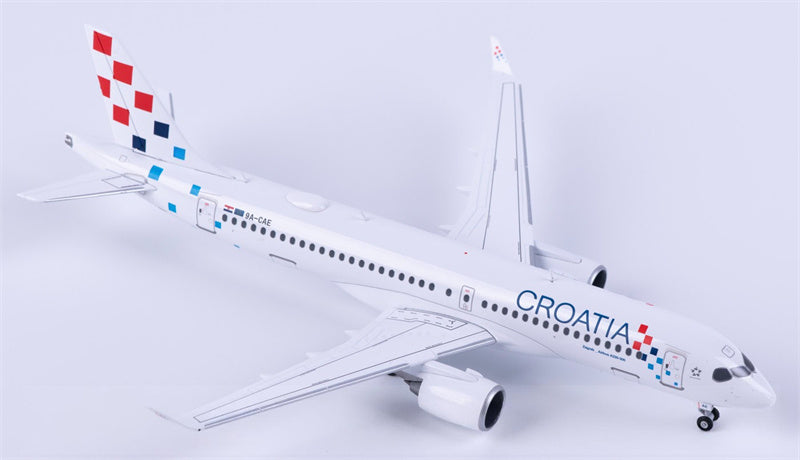 Herpa 1:200 Croatia Airlines Airbus A220-300 9A-CAE Diecast Model