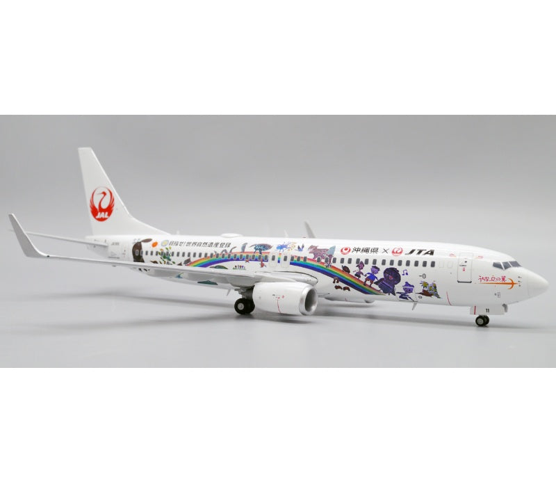 JC Wings 1:200 Japan TransOcean Air B737-800 JA11RK DIECAST Model