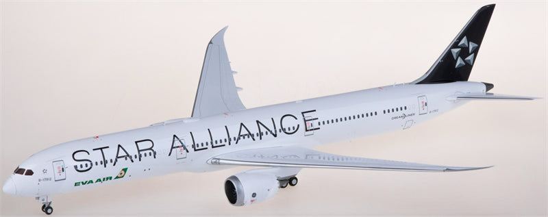 JC Wings EVA Air Boeing 787-10 Dreamliner B-17812 Star Alliance 1:200 Diecast Model view 2