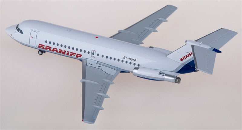 Geminijets Braniff BAC 1-11-200 EI-BWP 1:200 Aircraft Pre-built Airliner Model Display