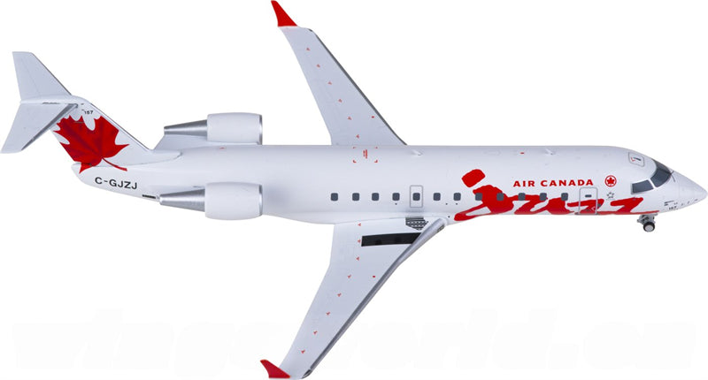 NG Models Air Canada for Bombardier CRJ200ER C-GJZJ 1:200 Aircraft Pre-built Model