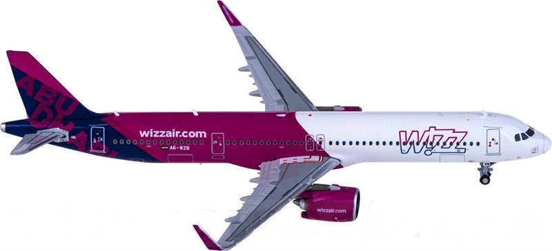 JC Wings Wizz Air Airbus A321neo A6-WZB 1:400 Diecast Model view 1