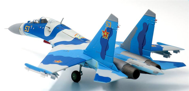 JC WINGS Sukhoi Su27UB Flanker-C Kazakhstan Air Force 604th Air Base 2010 1:72 Aircraft Pre-built Model