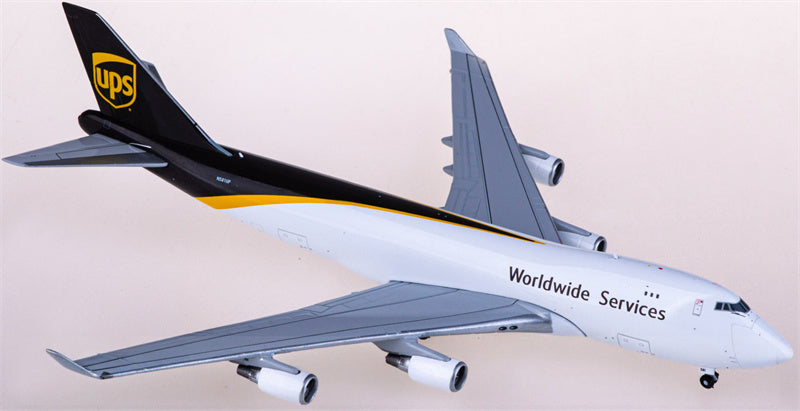 Geminijets UPS Boeing 747-400 N581UP 1:400 Diecast Model view 4