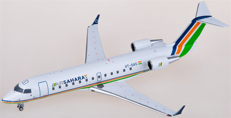 NG Models Air Sahara for Bombardier CRJ200ER for VT-SAS 1:200 Aircraft Pre-built Model