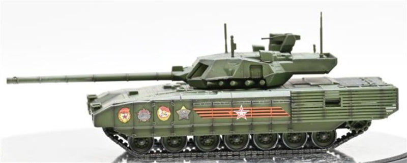 3R Russian T14 Amata main battle tank parade fund 1:72 Tank Pre-built Model