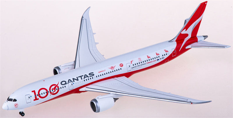Herpa Qantas Boeing 787-9 Dreamliner VH-ZNJ 100 1:500 Diecast Model view 3