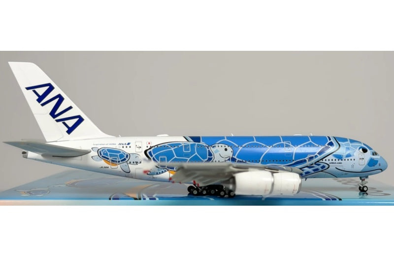 HX Models 1:400 ANA A380 JA381A Flaps down DIECAST Model