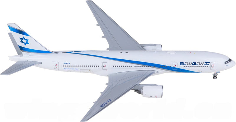 Geminijets 1:400 El Al Boeing 777-200ER 4X-ECB Model