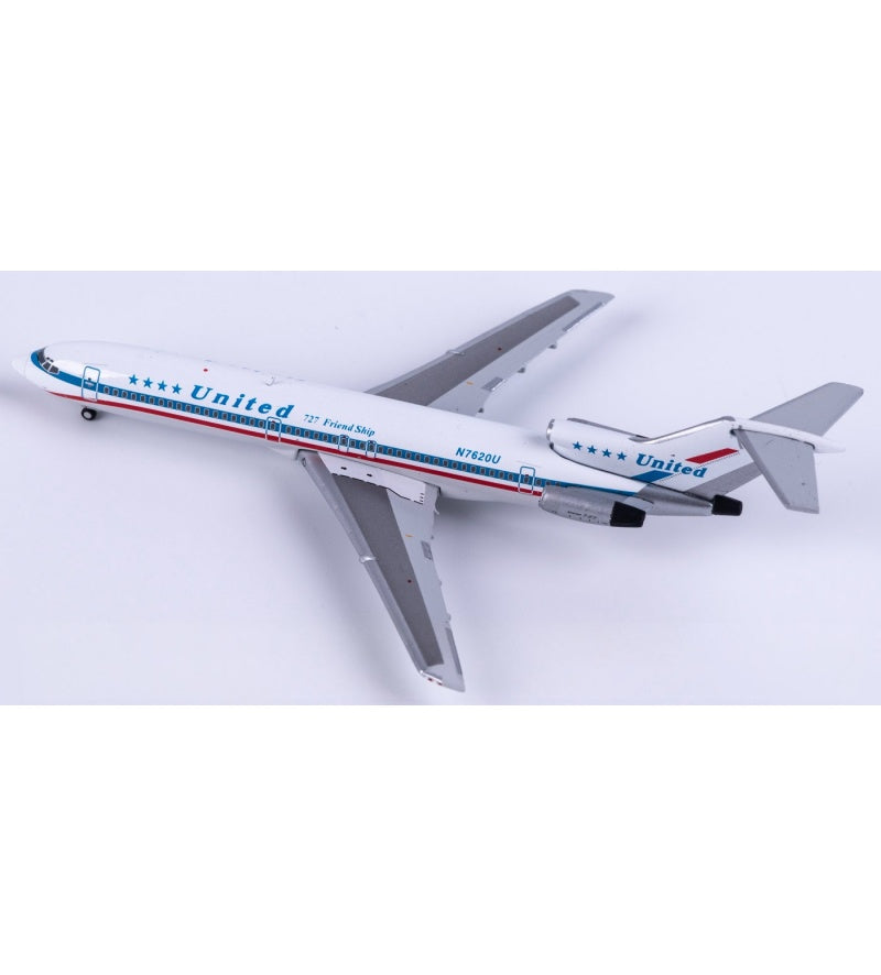 Geminijets 1:400 United Airlines Boeing 727-200 N7620U DIECAST Model