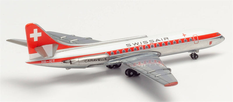 Herpa 1:500 Swissair Sud Aviation HB-ICT DIECAST Model