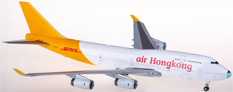 JC Wings Air Hong Kong DHL Boeing 747-400BCF B-HUS 1:200 Diecast Model view 3