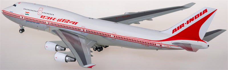JC Wings Air India Boeing 747-400 VT-ESO 1:200 Diecast Model view 2