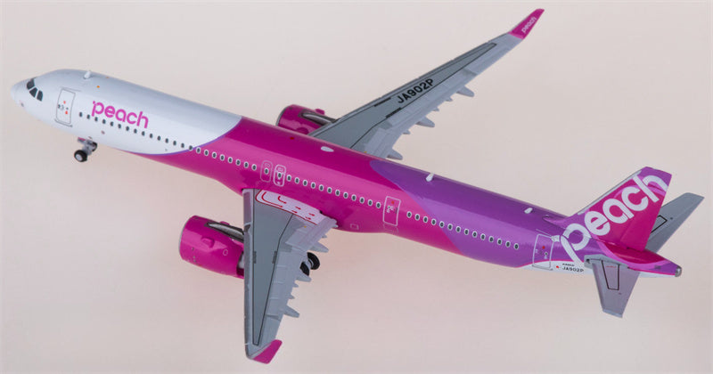 JC Wings Peach Aviation Airbus A321neo JA902P 1:400 Diecast Model view 3
