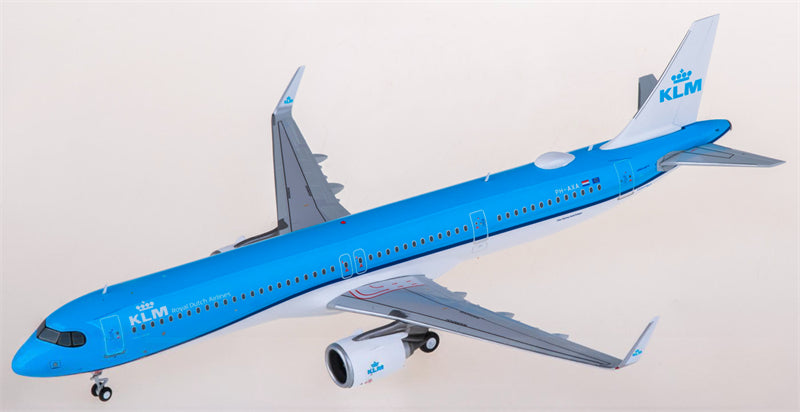 Geminijets KLM for Airbus A321neo PH-AXA 1:200 Airplane Pre-built Airliner Model Display