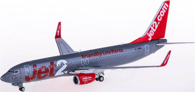 Phoenix Jet2 for Boeing 737-800 G-JZBN 1:400 Aircraft Pre-built Airliner Model Display