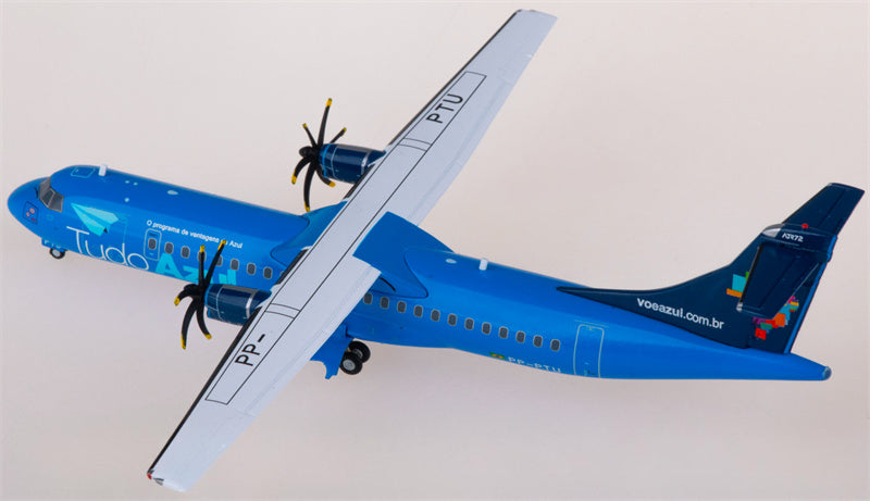 JC Wings Azul for ATR-72-500 PP-PTU 1:200 Airplane Pre-built Airliner Model Display