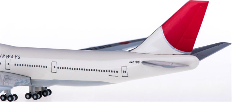Hogan Japan Asia Airways Boeing 747-300 JA8189 1:500 ABS Model view 5