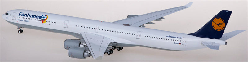 JC Wings Lufthansa for Airbus A340-600 D-AIHN 1:200 Airplane Pre-built Airliner Model Display