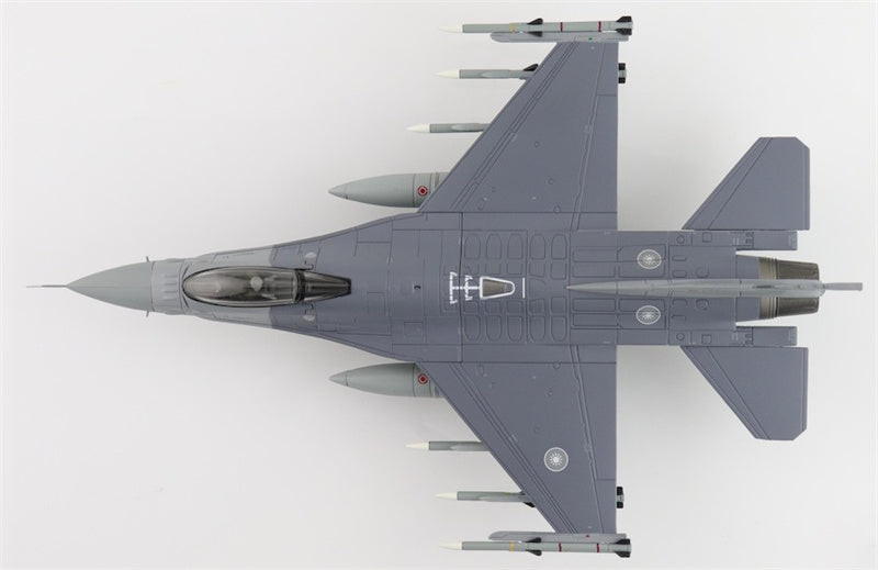 HOBBY MASTER F16V Fighting Falcon 6619 21 TFG ROCAF (w/6 x AIM-120) 1:72 Aircraft Pre-built Model