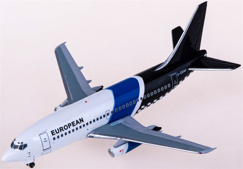 AeroClassics European Air Charter Boeing 737-200 G-CEAE 1:400 Diecast Model view 2