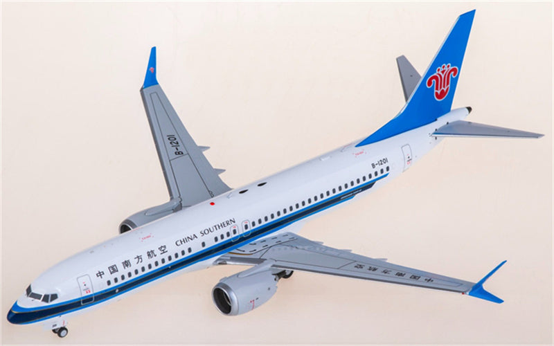 NG models 1/200 中国南方航空 737-8 MAX B-1201 NG Models China Southern Airlines Boeing 737 MAX 8 B-1201 1:200