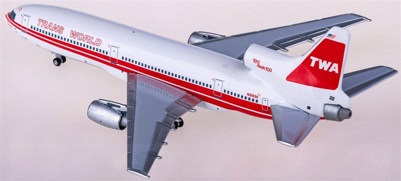 AeroClassics TWA Lockheed L-1011 Tristar N31030 1:400 Diecast Model view 3