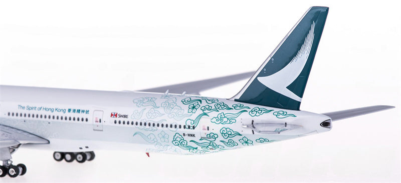 Phoenix Cathay Pacific for Boeing 777-300 B-HNK 1:400 Airplane Pre-built Airliner Model Display
