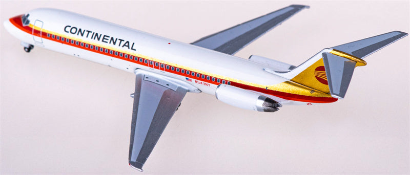 AeroClassics Continental Airlines for McDonnell Douglas DC-9-32 N543NY 1:400 Airplane Pre-built Airliner Model Display