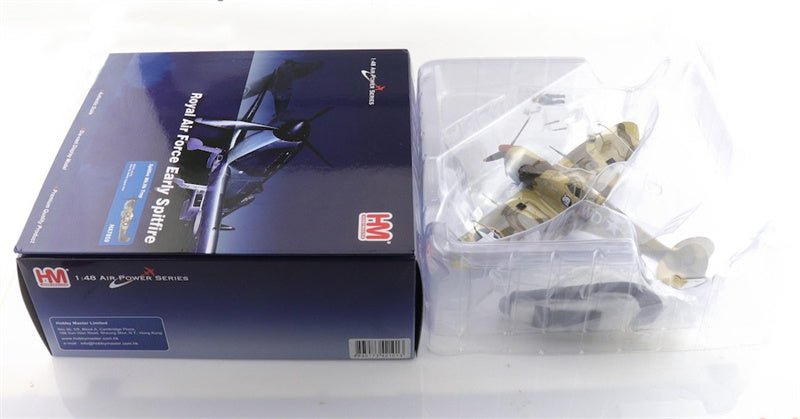 HOBBY MASTER Spitfire Vb, Trop ER570 4th FS 52nd FG MACAF August 1943 0.075 Aircraft Pre-built Model