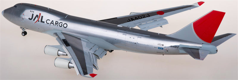 JC Wings JAL Cargo Boeing 747-400F JA402J Flaps Down 1:200 Diecast Model view 2