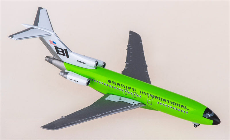 Herpa 1:500 Braniff International Boeing 727-100 N300BN Model
