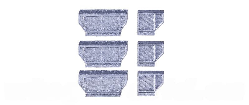 Fantasy Wings Cargo Container Set of 6 1:400 Accessory Pre-built Airliner Model Display