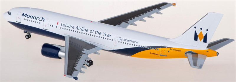 JC Wings Monarch Airlines Airbus A300-600R G-MONS 1:200 Diecast Model view 2