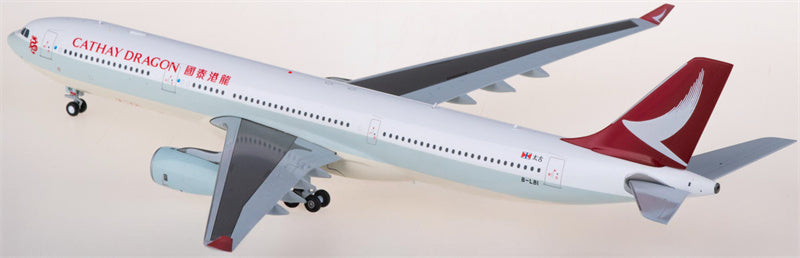 JC Wings Cathay Dragon Airbus A330-300 B-LBI 1:200 Diecast Model view 3