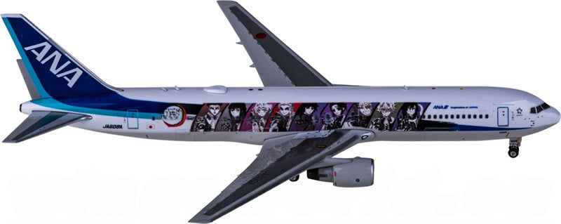Phoenix ANA Boeing 767-300ER JA608A 1:400 Diecast Model view 4