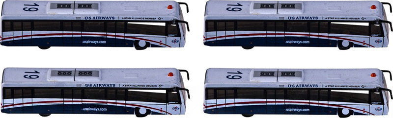 Fantasy Wings US Airways Airport Passenger Bus 1:400 Accessory Model view 1