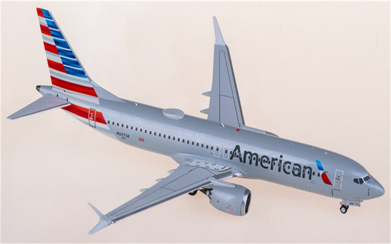 NG Models American Airlines for Boeing 737 MAX 8 N327SK 1:200 Airplane Pre-built Airliner Model Display