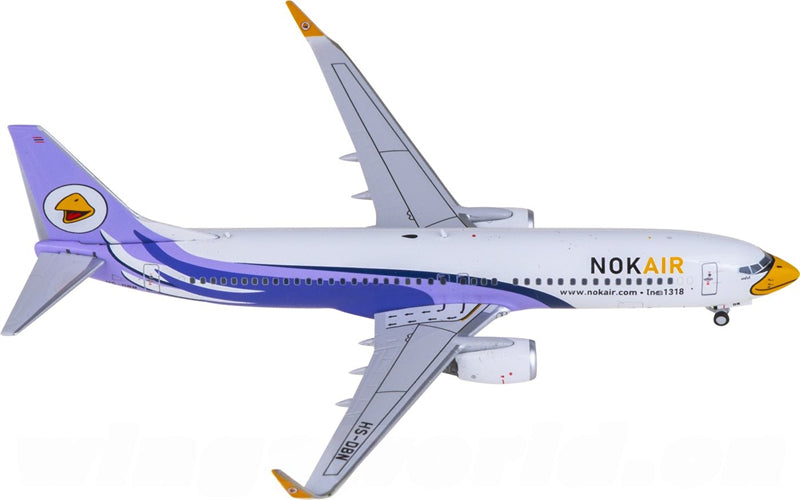 Panda Model Nok Air for Boeing 737-800 HS-DBN 1:400 Airplane Pre-built Airliner Model Display