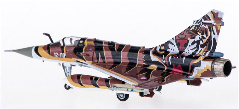 Hogan French Air Force Dassault Mirage 2000C 12-YO EC 1:12 NATO Tiger Meet 2005 1:200 Diecast Model view 2