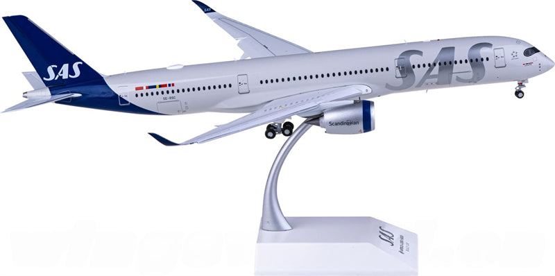 JC Wings SAS for Airbus A350-900XWB SE-RSC Flaps Down 1:200 Airplane Pre-built Airliner Model Display